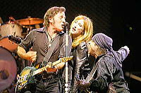 Bruce Springsteen, Patti Scialfa, and Steven Van Zandt